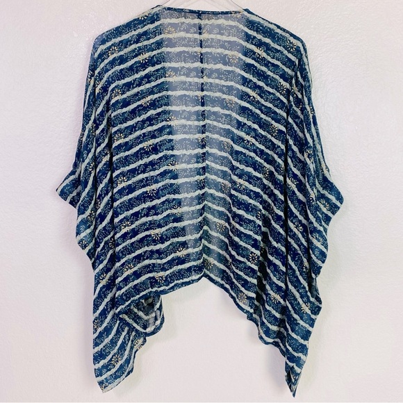 Soft Surroundings Midas Cardi Striped Kimono Topper Size PL/PXL - Picture 9 of 14